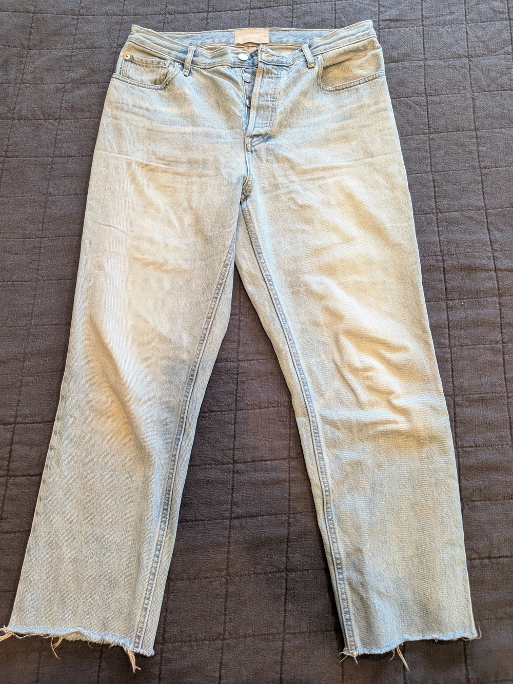Everlane Light Blue Straight-Leg Women’s Jeans